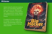 PM Hacker Sci-Fi & Fantasy Font, a Sans Serif Font by Paper Moon Graphic Supply (Thumbnail 2 of 5)