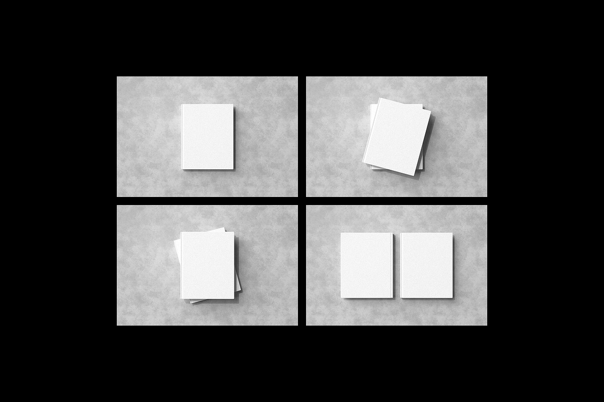 Minimalist Hardcover Book Mockups, a Books & Magazine Mockup by pixelbuddha.net (Photo 2 of 7)