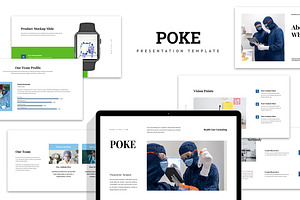 Poke : Healthcare Google Slides, a Presentation Template by Punkl Camp