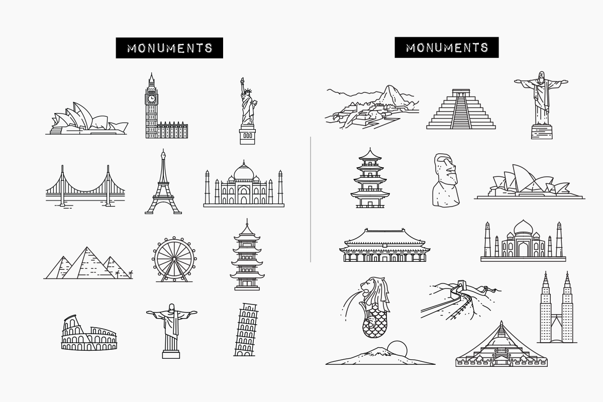 281 Travel Icons Set - Bundle, an Outline Icon by Hatch Design Workshop (Photo 16 of 19)