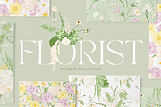 Floral Vector Illustration & Pattern, a Decorative Illustration by Inna Moreva (Thumbnail 1 of 11)