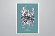 Minimalist Hand Drawn Leopard Flyer, a Flyer Template by ashenterprise (Thumbnail 1 of 3)