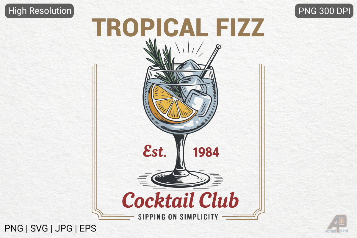 Summer Beach Cocktail PNG SVG Bundle, a Photo by Actual Pixel (Photo 8 of 13)
