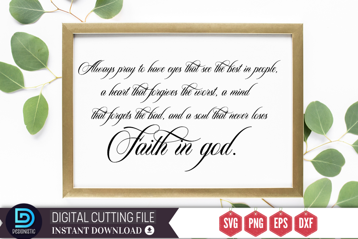 Farmhouse Christian Sign SVG Bundle, an Illustration by Design's Dark (Photo 8 of 14)