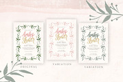 Feminine Baby Shower Invitation, an Invitation Template by Victoria Bilsborough (Thumbnail 2 of 3)