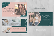 YouTube Branding Bundle - Canva, a Social Media Template by Tegefeldt Design (Thumbnail 5 of 6)