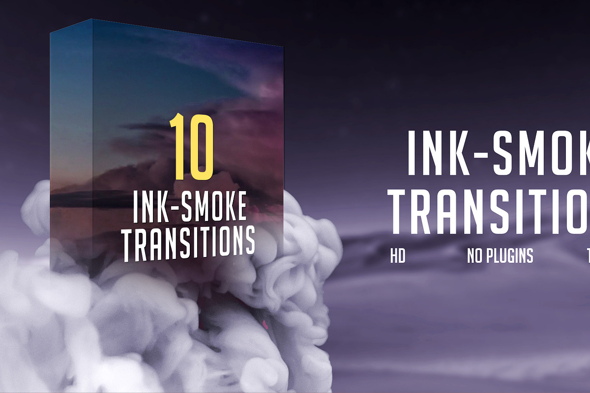 Ink-Smoke Transitions for Final Cut