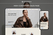 Squarespace Sales Page Template, a Squarespace Template by OliaMuseDesign (Thumbnail 2 of 8)