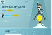 LeOne - Onepage Portfolio Template, a Websites & App Template by Miira (Thumbnail 2 of 2)