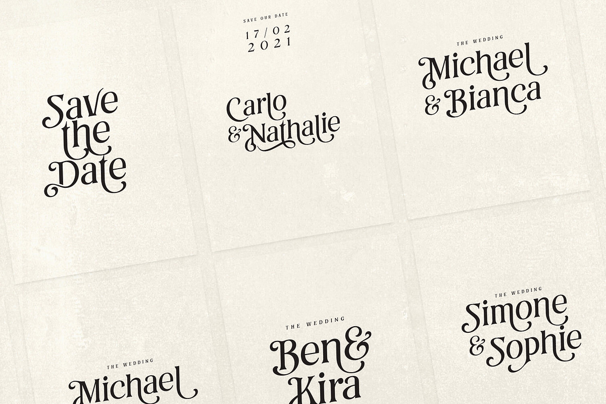 Allaina - Stylish Serif Family preview 7