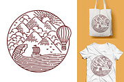 25 in 1 Bundle - Line Illustrations, an Animal Illustration by gunaonedesign (Thumbnail 6 of 21)