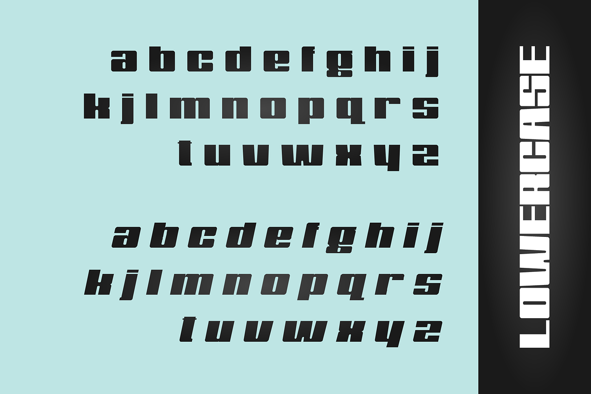 Speeded | For Brands  to Play Win, a Font by RT Studio (Photo 7 of 9)