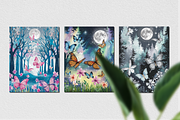 Ethereal Night, a Background Graphic by Curve Design (Thumbnail 5 of 7)