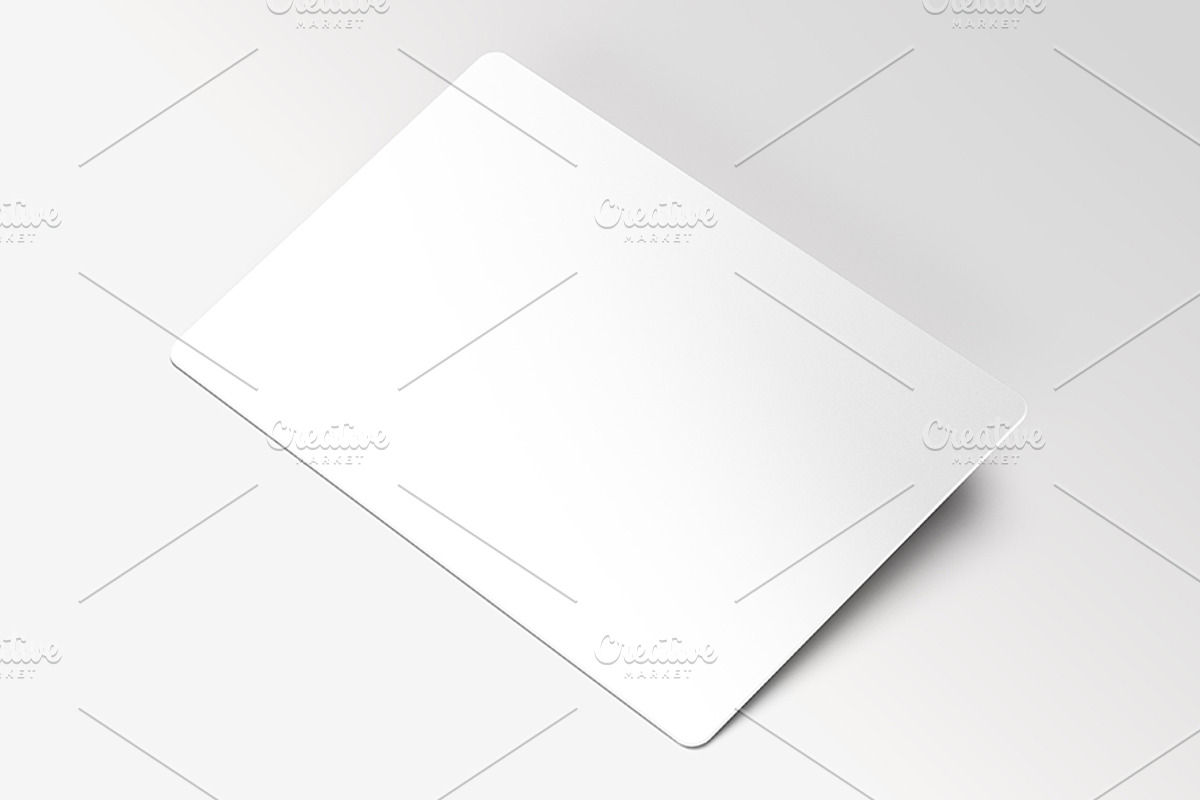 Round Corners Business Card Mockup, an Advertising Mockup by Mockup+ (Photo 9 of 14)