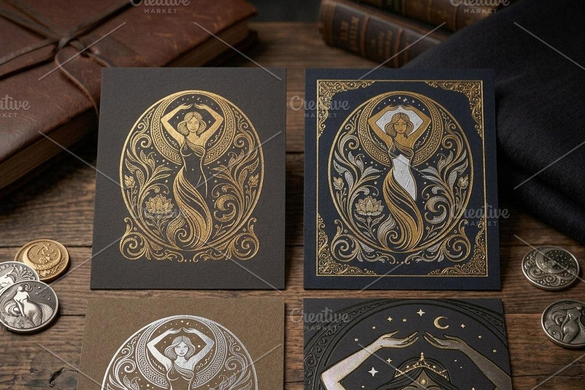 NOIR MUSE Ornament Collection, an Object Graphic by ETARA by Mea Hau (Photo 6 of 22)
