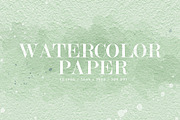 12 Watercolor Papers, a Texture Graphic by Orange Fox (Thumbnail 3 of 5)