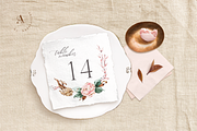 Romantic Fall Wedding Invitations, an Invitation Template by Aquarellina (Thumbnail 7 of 10)