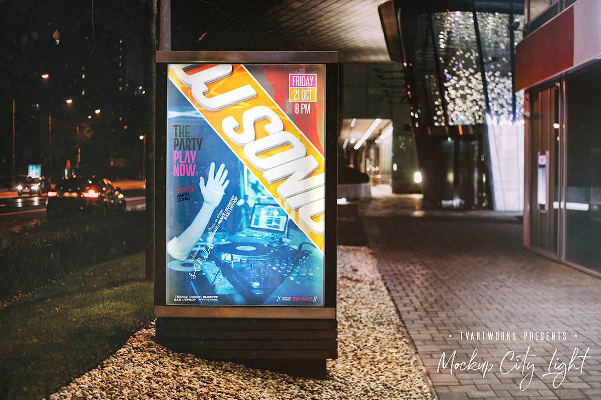 27 Outdoor Advertising Mockups, an Advertising Mockup by TVartworks (Photo 10 of 37)