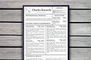 Modern 2-Page Resume CV Template, a Resume Template by Stand Out Shop (Thumbnail 7 of 7)