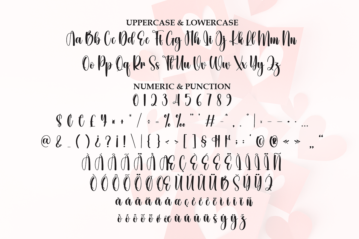 Valentine | Script Font preview 7