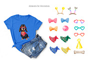 Dachshund dog watercolor clipart., an Illustration by SavinV (Thumbnail 4 of 7)