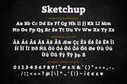 Sketchup - Display Slab, a Slab Serif Font by Almarkhatype (Thumbnail 10 of 10)