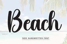 Beach | Script Font