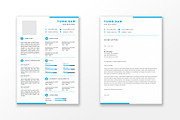 Simple Resume CV & Cover Letters, a Resume Template by Izalsye (Thumbnail 3 of 4)
