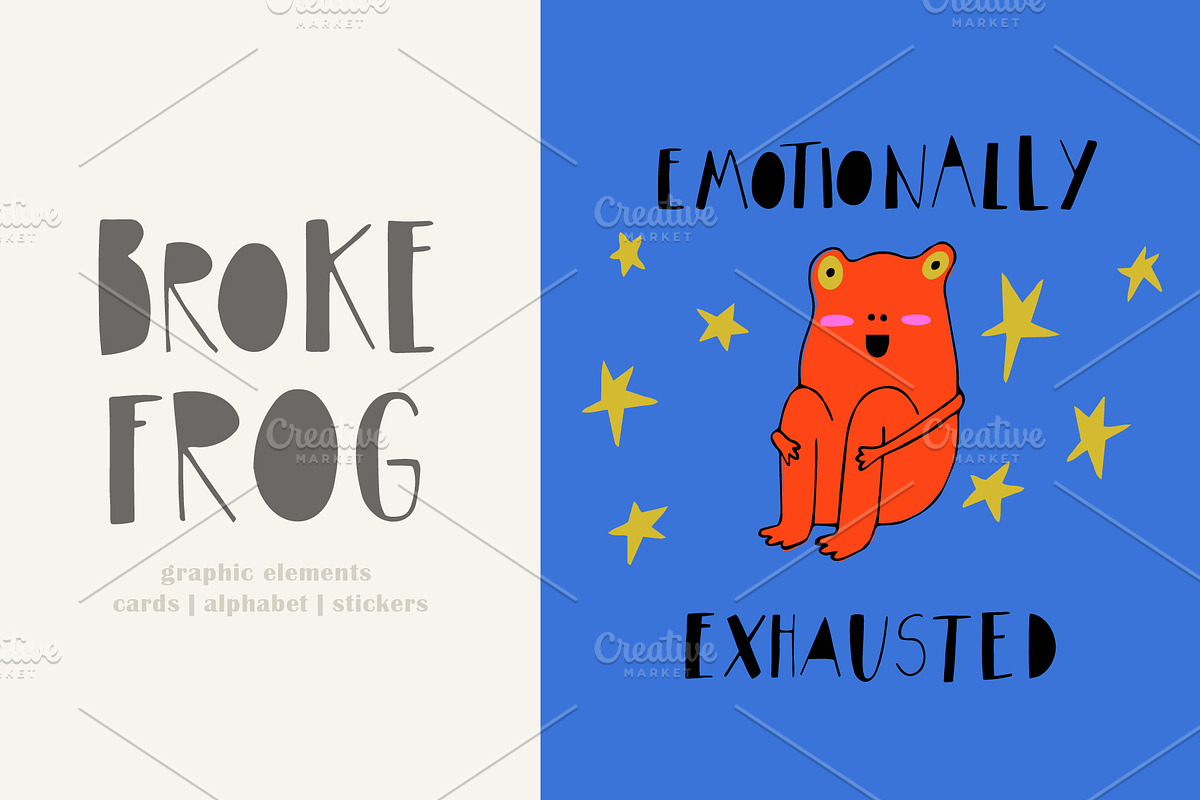 Frogs and daily struggles, an Animal Illustration by lexminci (Photo 1 of 10)