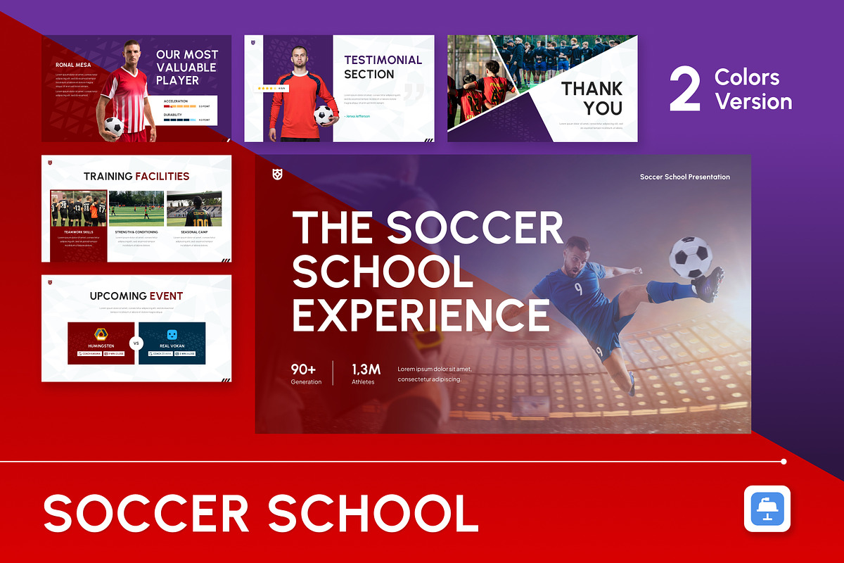 Soccer School Keynote, a Presentation Template by Antstheme (Photo 1 of 4)