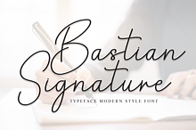 Bastian Signature | Script Font