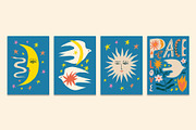 Peace and Love Bundle, an Animal Illustration by Annie Konst (Thumbnail 5 of 22)