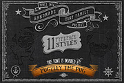 11 Handmade Font Family Pugzley, a Font by the little wonder shop (Thumbnail 3 of 14)