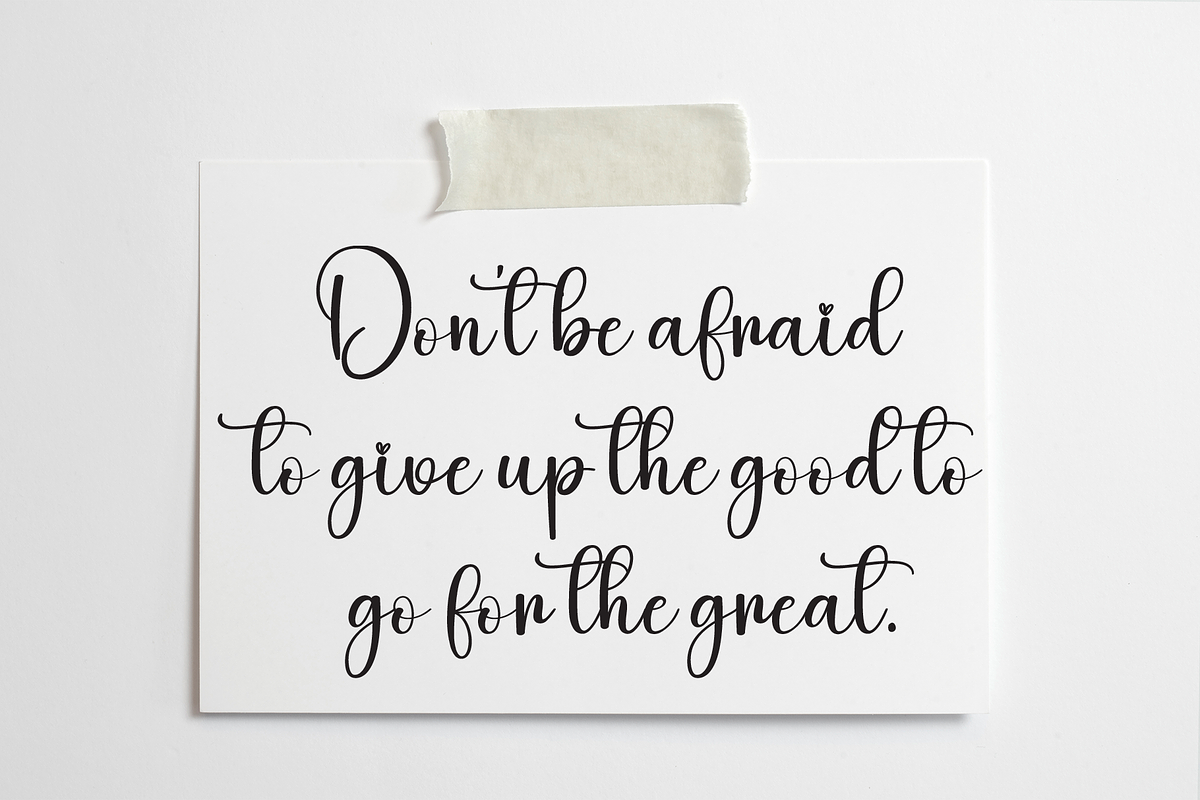 Beautica | Script Font, a Handwritten Font by Scratchones (Photo 3 of 9)