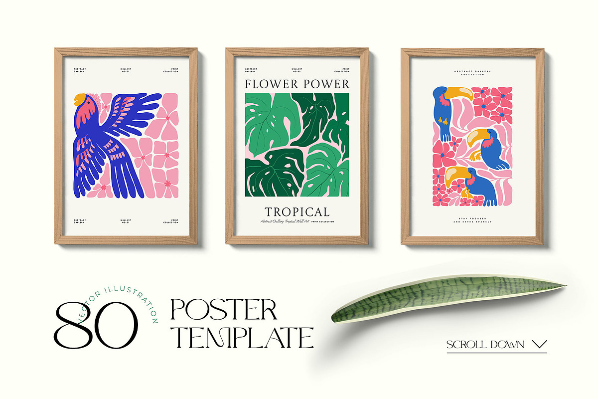 Tropical Flowers | Wall Art Creator, an Object Graphic by Leleka.Store (Photo 4 of 15)