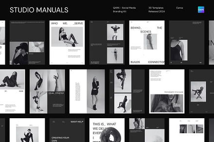 QARA – Social Media Branding Kit, a Social Media Template by Studio Manuals