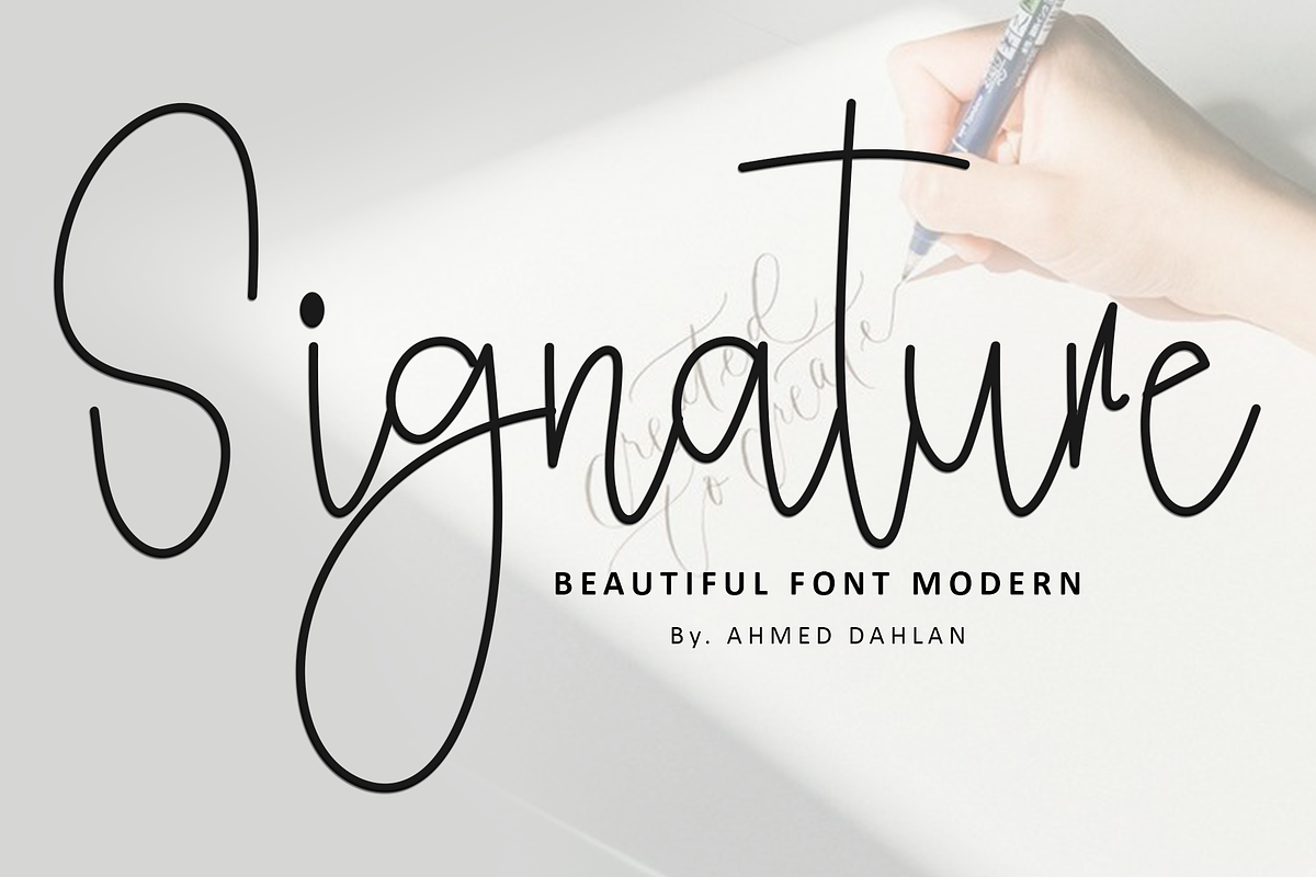 Baby Birthday, a Handwritten Font by FreshTypeINK (Photo 5 of 8)