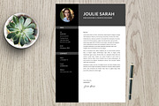 Resume Template 2 page pack | Joulie, a Resume Template by Kayytechin Shop (Thumbnail 1 of 4)