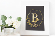 Gold Alphabet - Wedding Package, an Illustration by Anchors_and_Curves (Thumbnail 4 of 6)