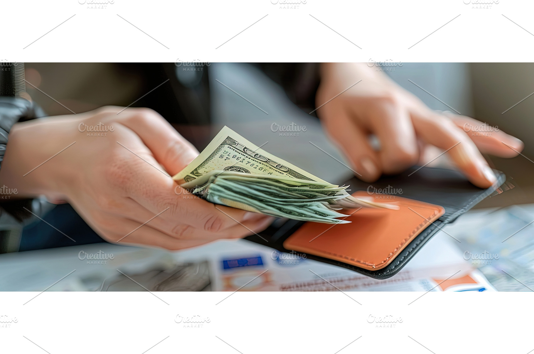 Person Counting Cash Dollars from, a Business Photo by piter.goskov