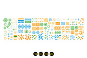 Abstract Geometric Shape Pack, an Illustration by designvectx (Thumbnail 2 of 3)