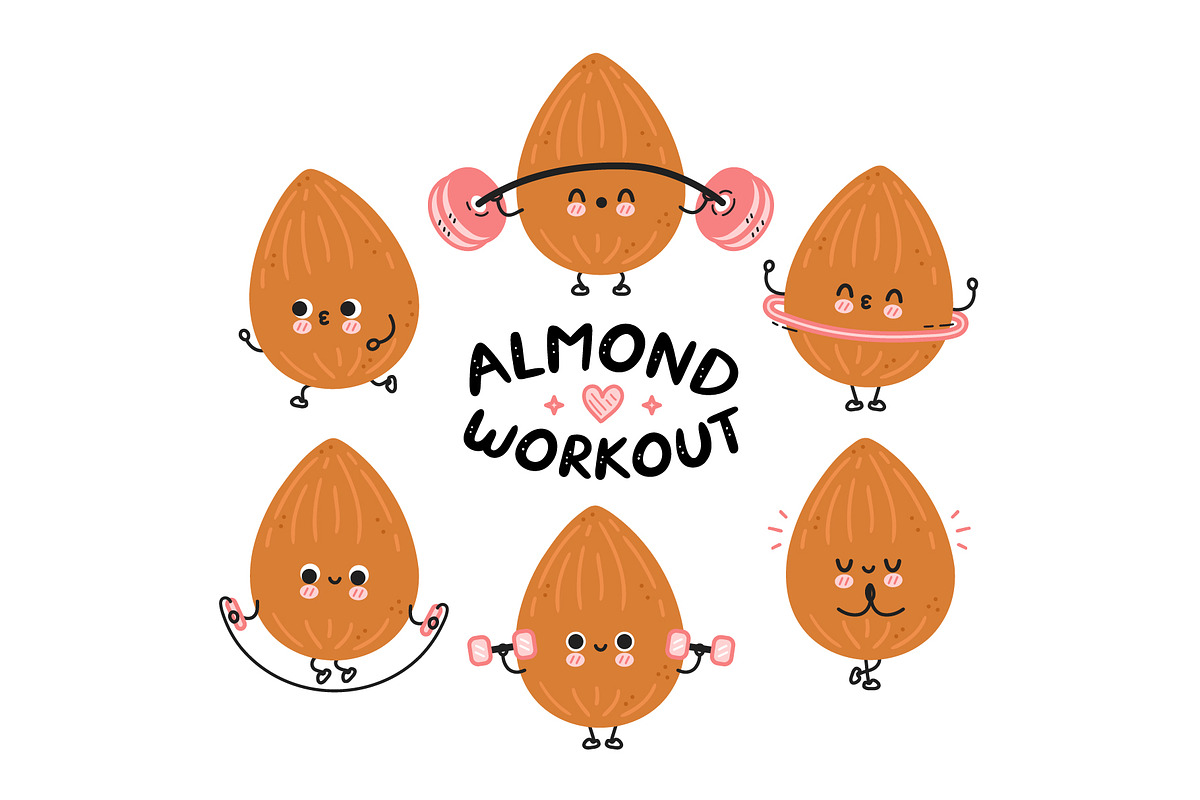 Fruits Workout Characters Bundle, a Food Illustration by Slavko Kahovsky (Photo 9 of 10)