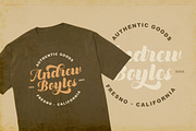 Dustland - Bold Script Typeface, a Script Font by Letterhend Studio (Thumbnail 6 of 9)