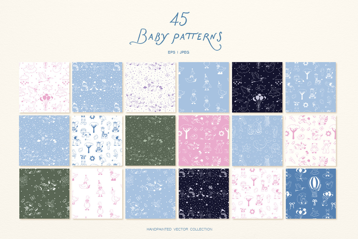Whimsical Set Babies Vibes, an Object Graphic by ViktoriyaD (Photo 16 of 24)