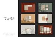 Wimala - Stationary Mockup, a Product Mockup by bolpent (Thumbnail 1 of 9)