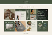 Holistic Wellness Social Templates, a Social Media Template by CreativeWilderness (Thumbnail 8 of 13)
