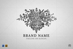 Logo Template #1 - Flower
