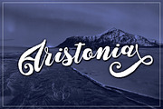 Aristonia Script, a Script Font by Royaltype (Thumbnail 1 of 6)