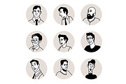 People avatar icons, an Icon by PureSolution (Thumbnail 2 of 13)