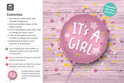 Foil Balloon Canva Smart Mockup, a Mockup by Mockup Scene (Thumbnail 5 of 11)